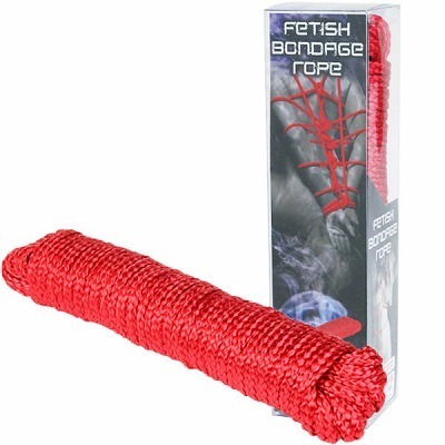 フェティッシュボンデージロープ (レッド) フェティッシュボンデージロープ (レッド)
