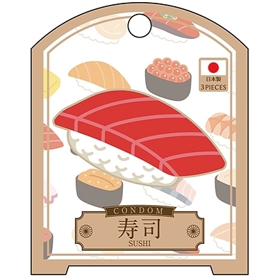NipponのCONDOM (寿司 3個入×6個セット) NipponのCONDOM (寿司 3個入×6個セット)