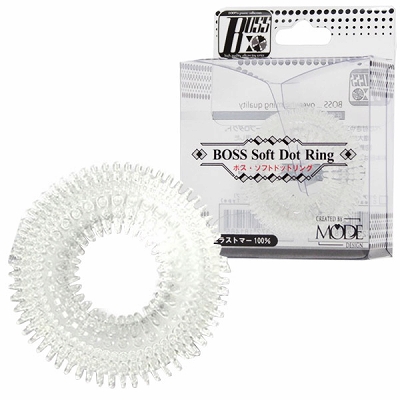 ボス・ソフトドットリング (クリア) ボス・ソフトドットリング (クリア)