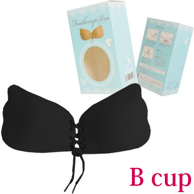 フェザーアップブラ ブラック B フェザーアップブラ ブラック B