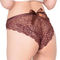ミルクチョコレート香るシースルーヒップパンティ